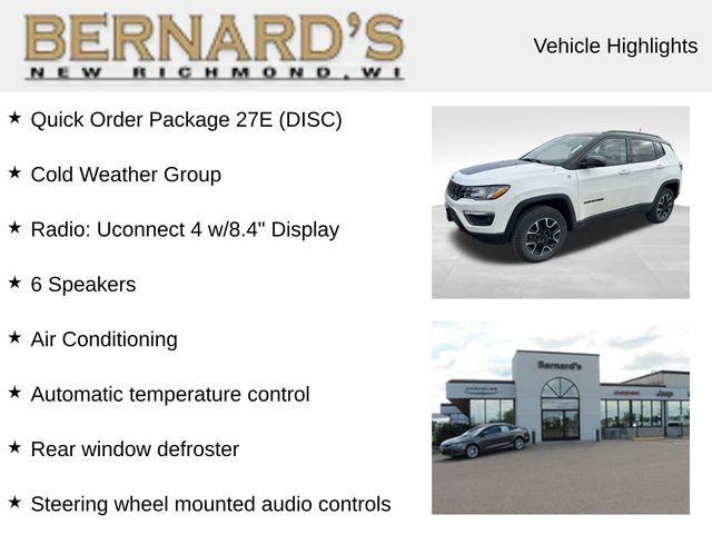 used 2019 Jeep Compass car, priced at $19,999