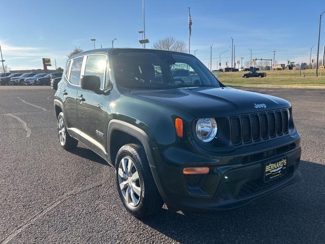 used 2021 Jeep Renegade car, priced at $17,499