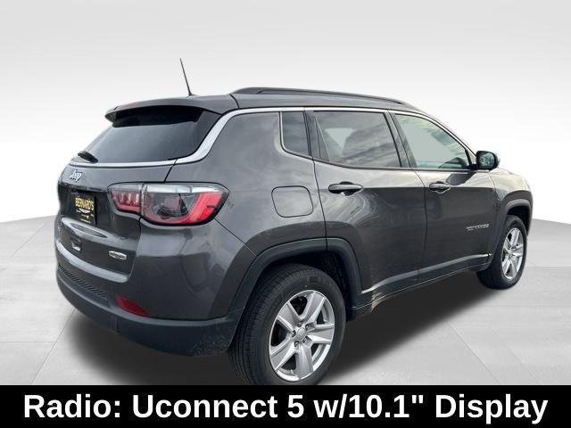 used 2022 Jeep Compass car, priced at $19,499