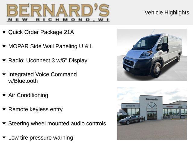 used 2021 Ram ProMaster 1500 car, priced at $25,999