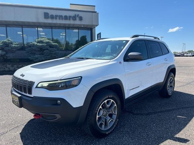 used 2021 Jeep Cherokee car, priced at $25,999