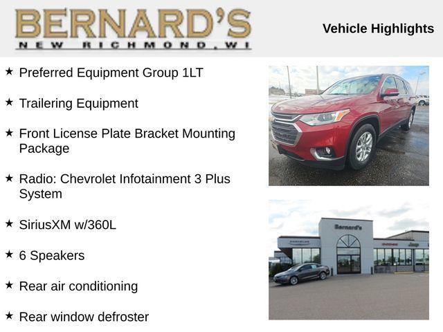 used 2021 Chevrolet Traverse car, priced at $29,999