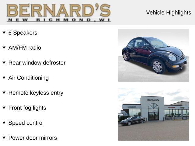 used 2000 Volkswagen New Beetle car, priced at $5,999