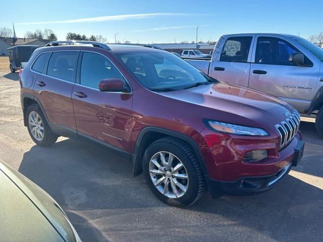 used 2017 Jeep Cherokee car, priced at $16,599