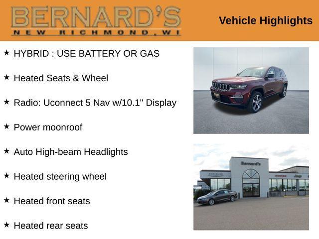 new 2023 Jeep Grand Cherokee 4xe car, priced at $50,888