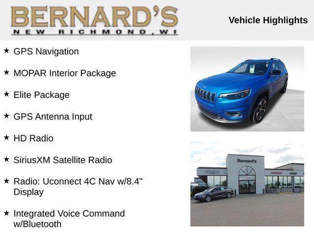 used 2022 Jeep Cherokee car, priced at $25,999