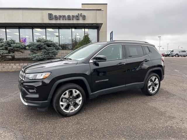 used 2022 Jeep Compass car, priced at $25,499