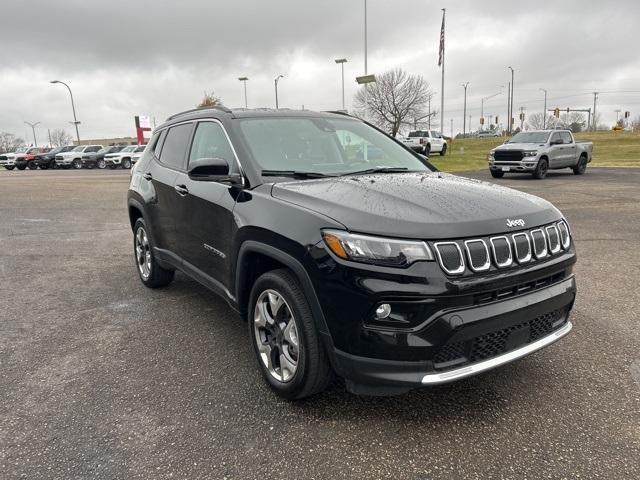 used 2022 Jeep Compass car, priced at $24,999