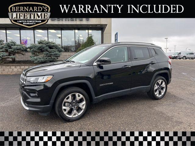 used 2022 Jeep Compass car, priced at $22,999