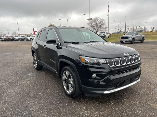 used 2022 Jeep Compass car, priced at $22,999