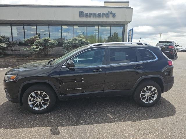 used 2021 Jeep Cherokee car, priced at $25,999