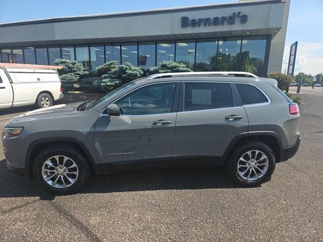 used 2021 Jeep Cherokee car, priced at $24,899