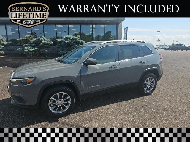 used 2021 Jeep Cherokee car, priced at $24,899