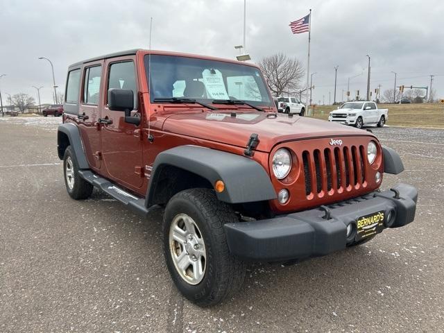 used 2014 Jeep Wrangler Unlimited car, priced at $14,499