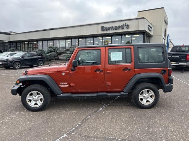 used 2014 Jeep Wrangler Unlimited car, priced at $14,499