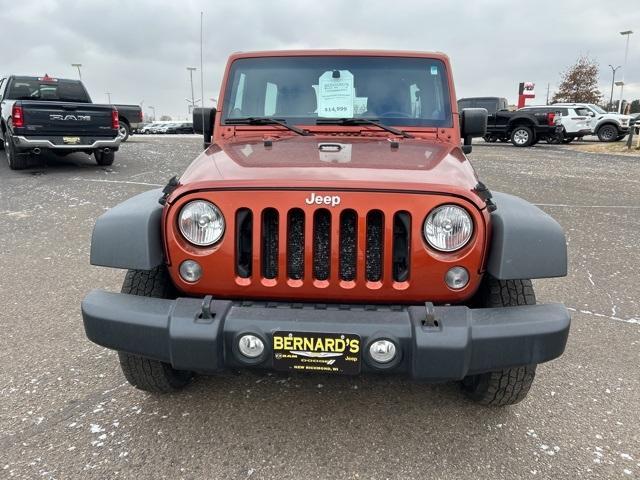 used 2014 Jeep Wrangler Unlimited car, priced at $14,499