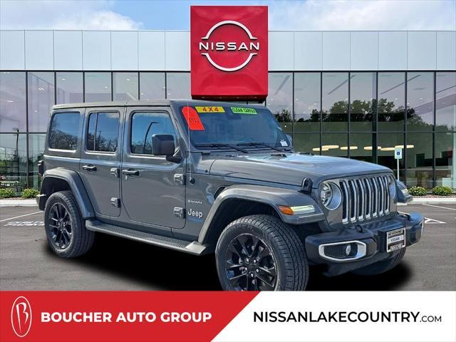 used 2021 Jeep Wrangler Unlimited car, priced at $32,898