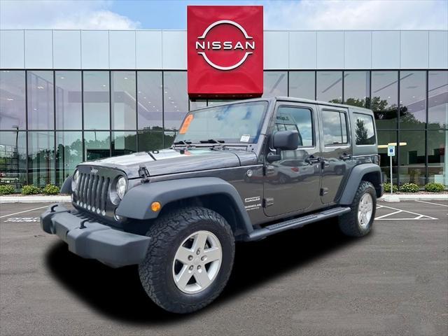 used 2017 Jeep Wrangler Unlimited car, priced at $22,939