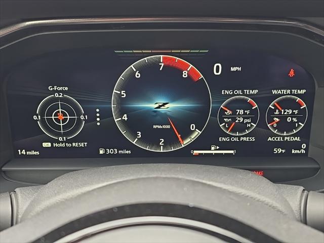 new 2025 Nissan Z car, priced at $44,505