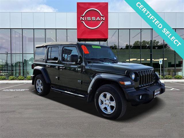 used 2021 Jeep Wrangler Unlimited car, priced at $34,824