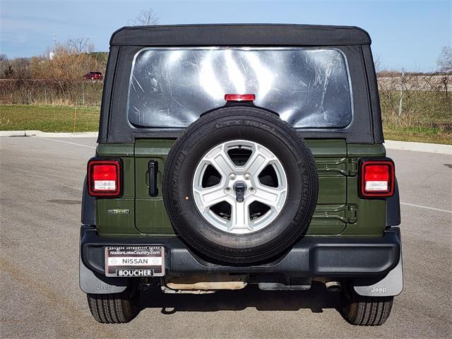 used 2021 Jeep Wrangler Unlimited car, priced at $32,811