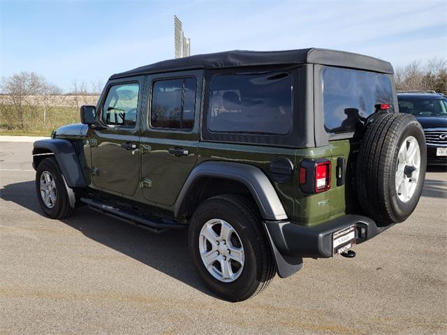 used 2021 Jeep Wrangler Unlimited car, priced at $32,811