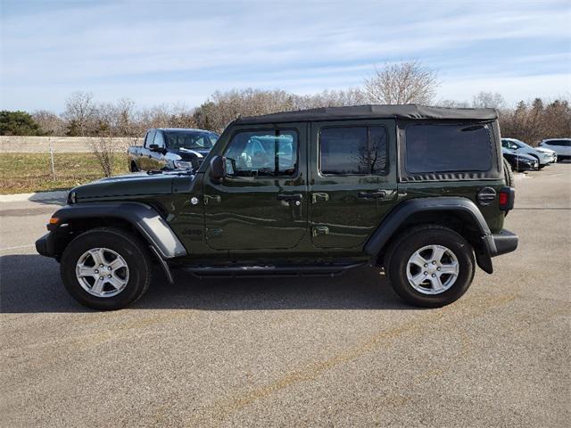 used 2021 Jeep Wrangler Unlimited car, priced at $32,811