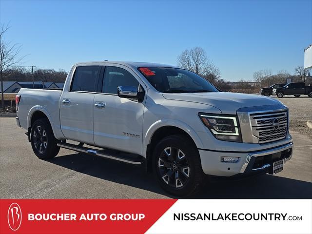 used 2023 Nissan Titan car, priced at $48,107