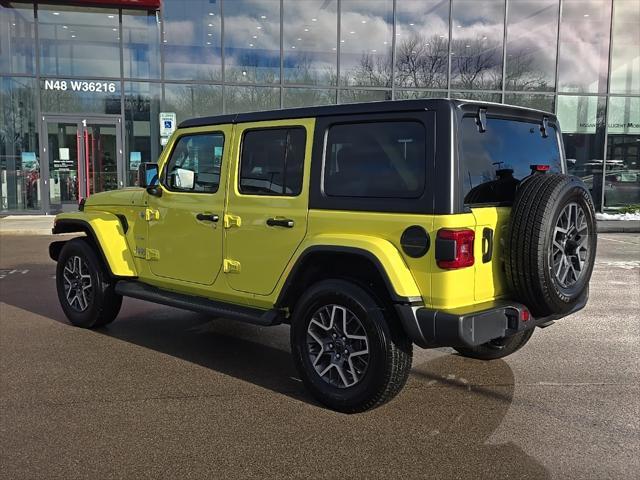 used 2024 Jeep Wrangler car, priced at $43,321