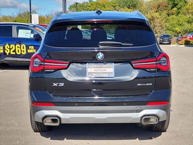 used 2023 BMW X3 car, priced at $40,695