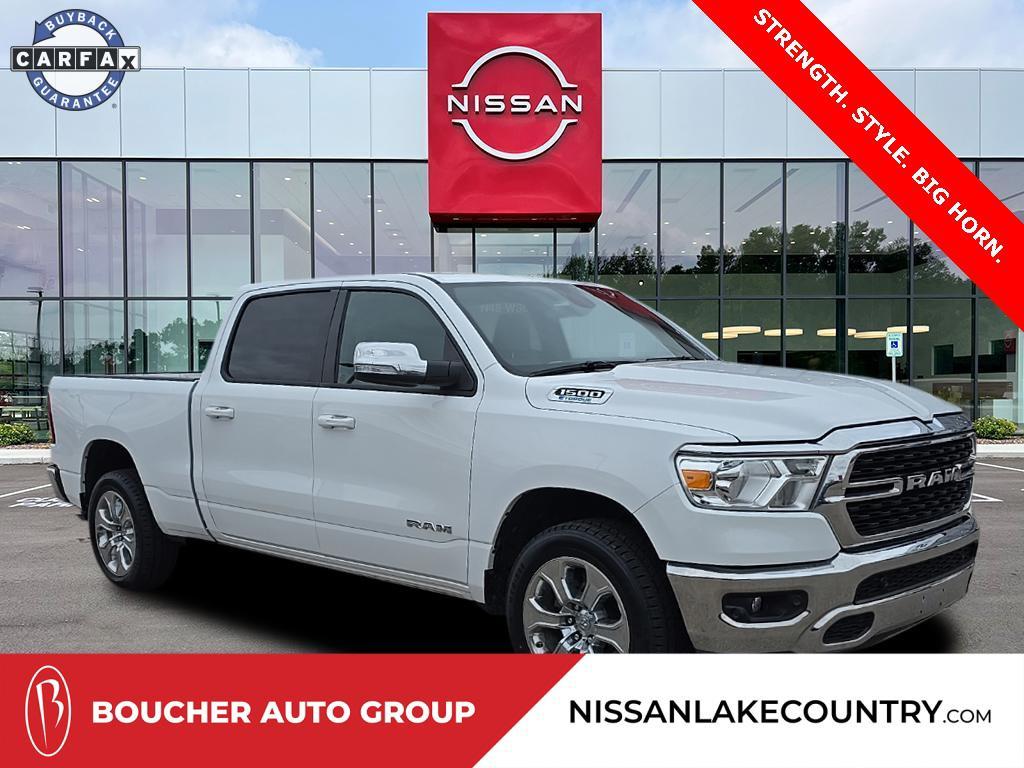 used 2022 Ram 1500 car, priced at $33,057