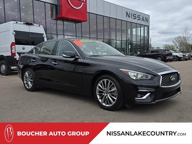 used 2023 INFINITI Q50 car, priced at $32,905