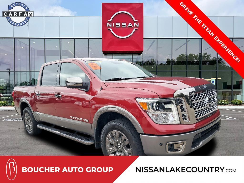 used 2019 Nissan Titan car, priced at $37,307