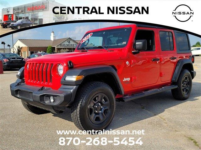 used 2018 Jeep Wrangler Unlimited car, priced at $30,362