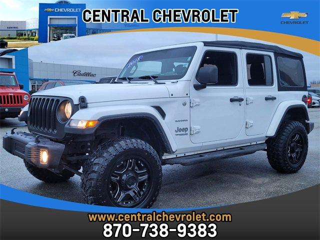 used 2018 Jeep Wrangler Unlimited car, priced at $29,698