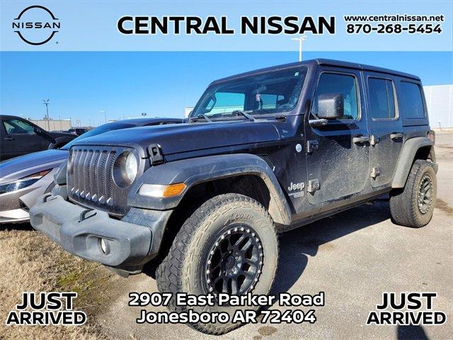 used 2018 Jeep Wrangler Unlimited car, priced at $22,672