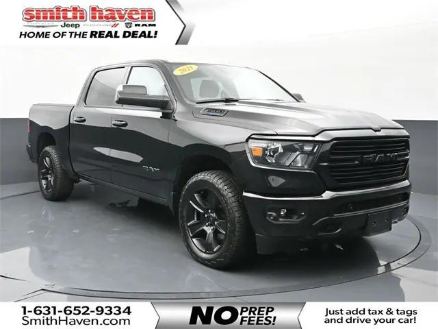 used 2021 Ram 1500 car, priced at $38,200