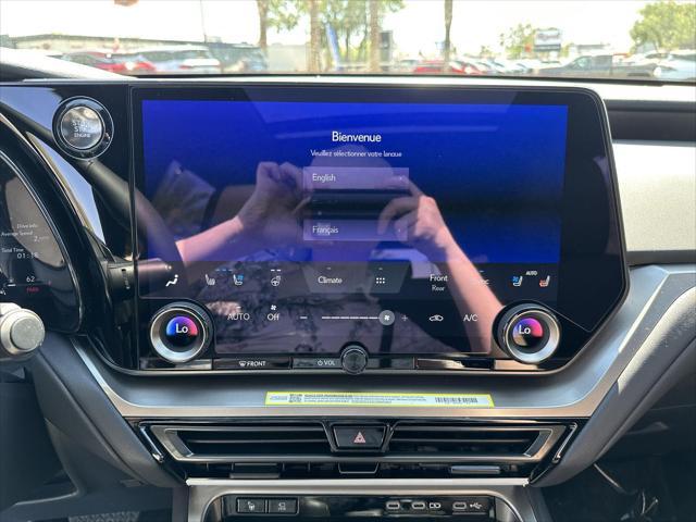 new 2025 Lexus TX 350 car, priced at $66,922