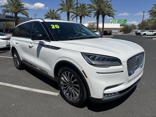 used 2020 Lincoln Aviator car, priced at $34,634