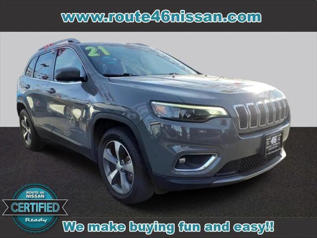 used 2021 Jeep Cherokee car, priced at $20,995