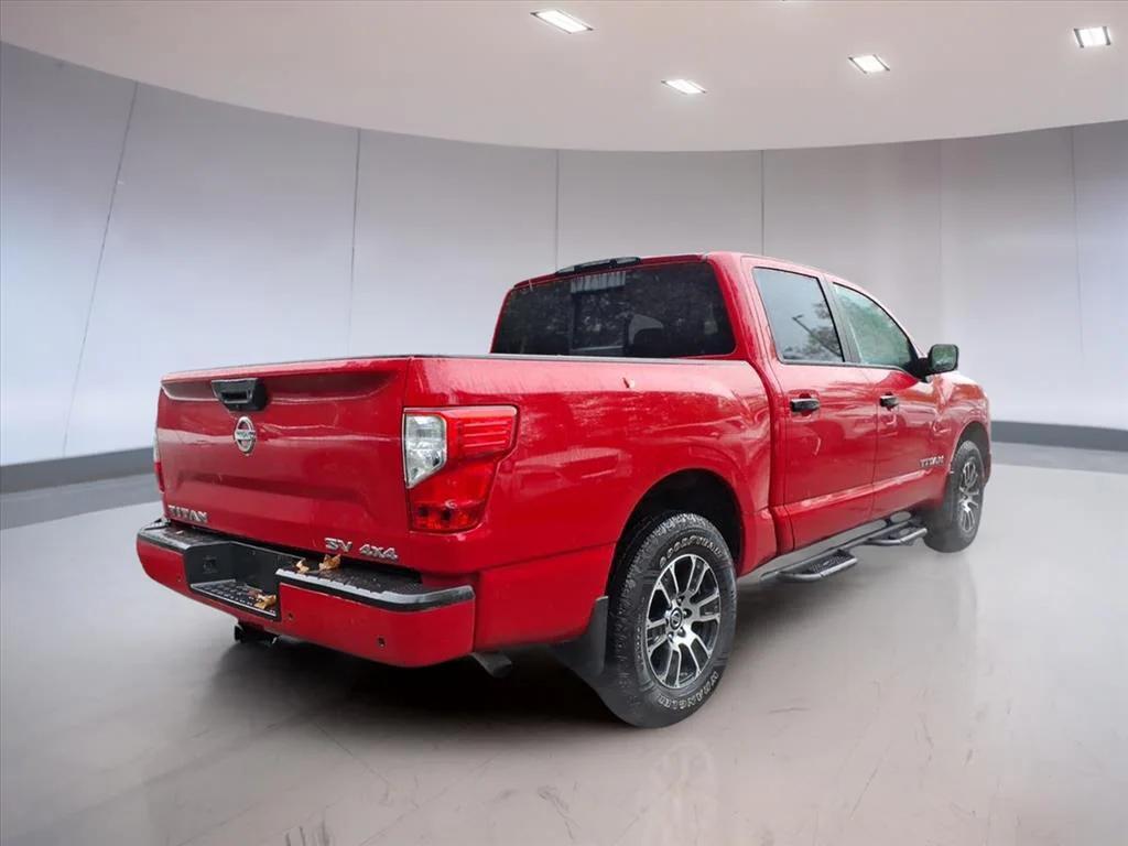 used 2022 Nissan Titan car, priced at $28,795