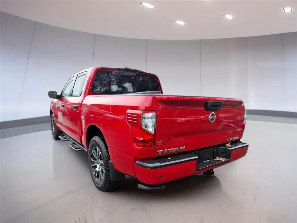 used 2022 Nissan Titan car, priced at $28,795