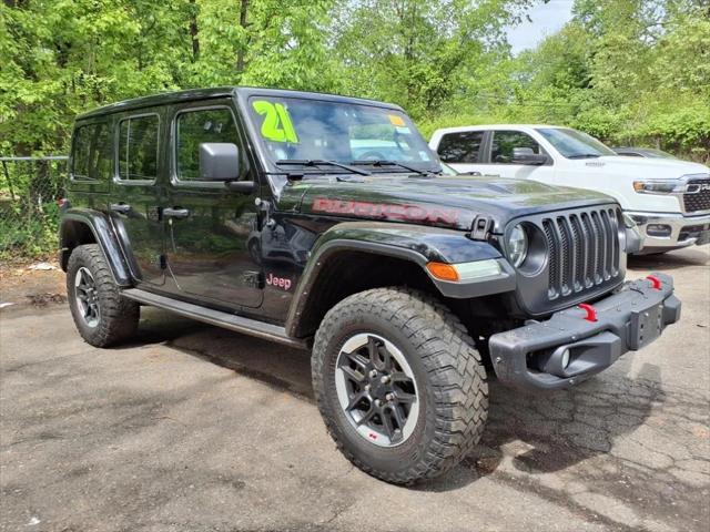 used 2021 Jeep Wrangler Unlimited car, priced at $36,995