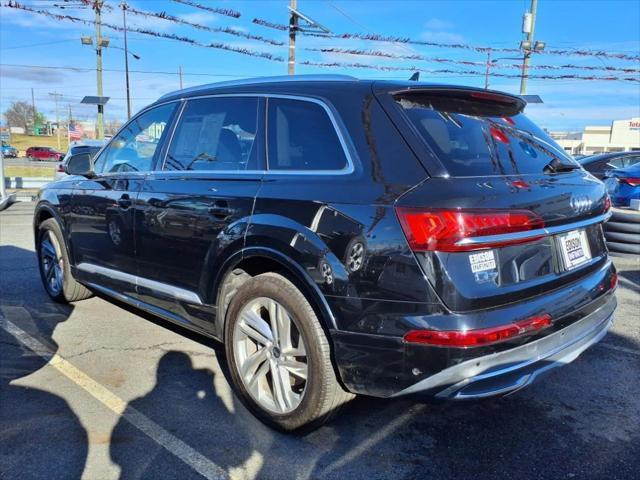 used 2021 Audi Q7 car, priced at $30,995