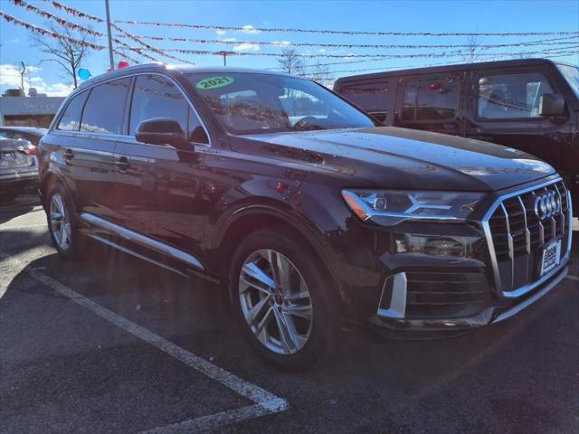 used 2021 Audi Q7 car, priced at $30,995