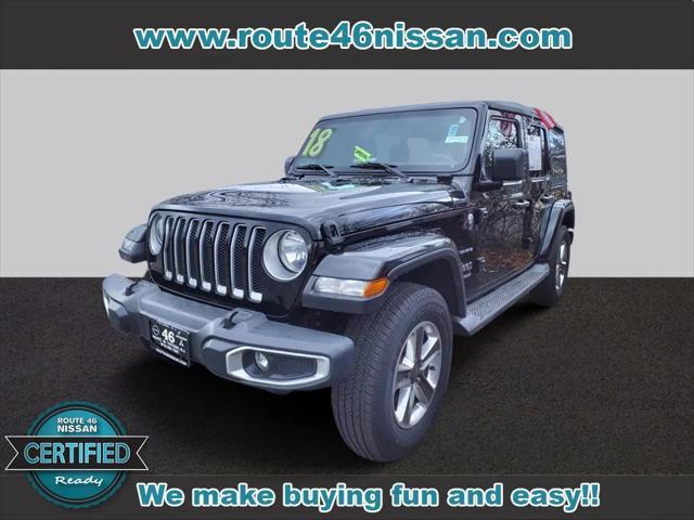 used 2018 Jeep Wrangler Unlimited car, priced at $23,995