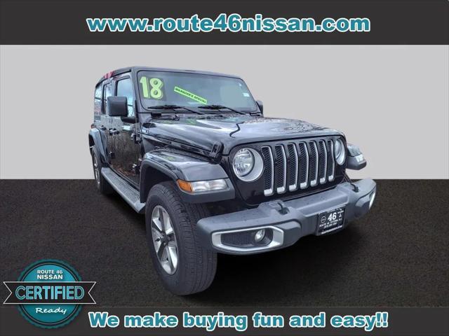 used 2018 Jeep Wrangler Unlimited car, priced at $23,995