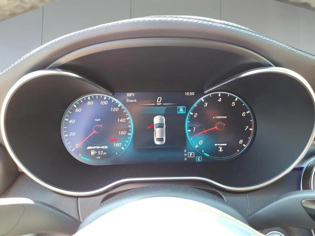 used 2021 Mercedes-Benz AMG C 43 car, priced at $38,995
