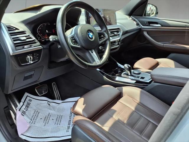 used 2022 BMW X3 car, priced at $34,995