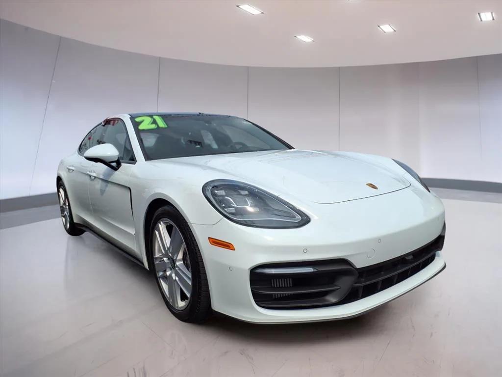 used 2021 Porsche Panamera car, priced at $64,995